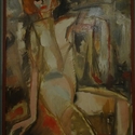 Heribert Potuznik "Renate" - Öl, 1983